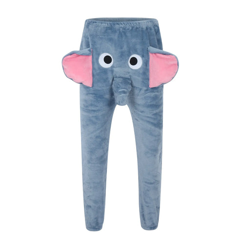 Women Pants Autumn Winter Funny Cute Couple Pajama Pants Squeeze