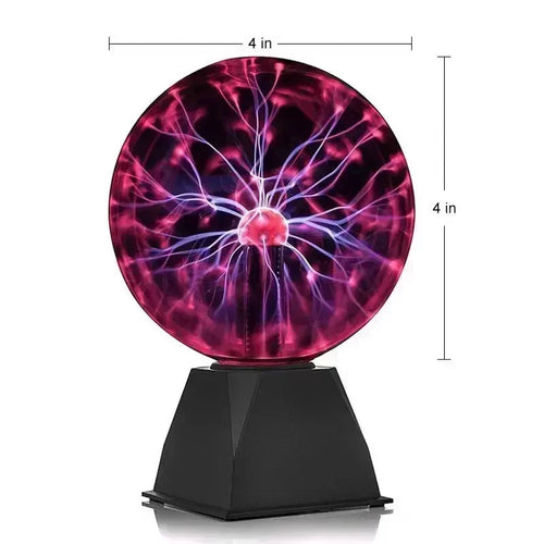8 Inch Sound Control Magic Plasma Ball Lamp LED Night Light Atmosphere
