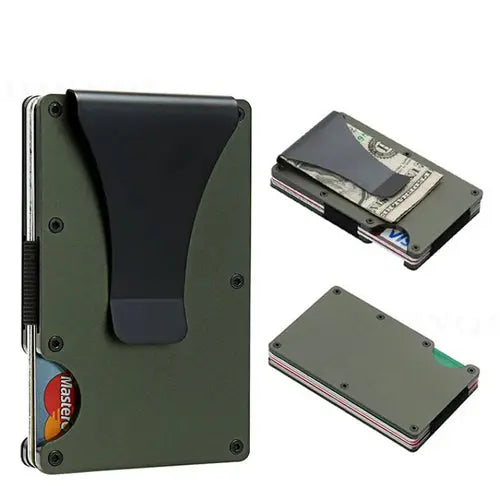 Slim Wallet For Men - Front Pocket RFID Blocking Minimalist Wallet For