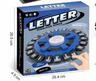 New Spanish Word Game Fast-Paced Family Board Game The Quick Thinking Letter Pressing Tapple Games versión en español