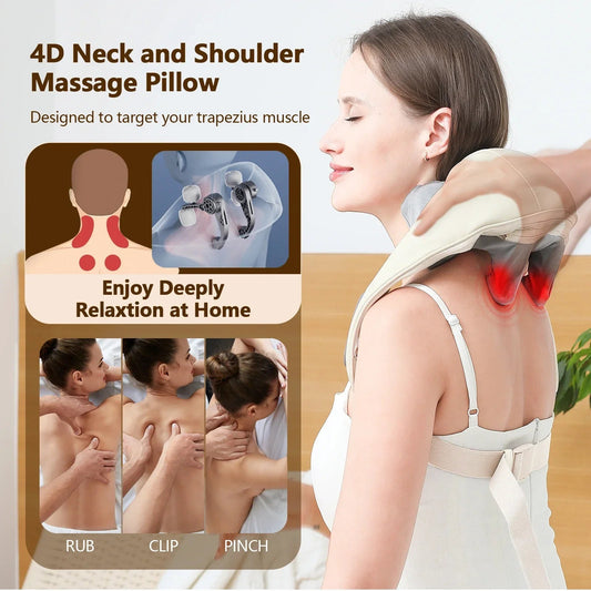 Wireless Neck And Shoulder Massager Foreverlily Korea Store