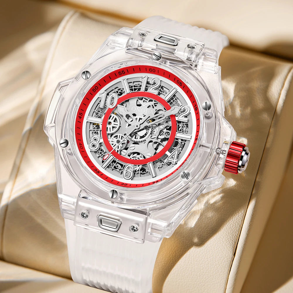ONOLA 2023 New Men's Fully Automatic Luxury Watch Waterproof Fashion AliExpress