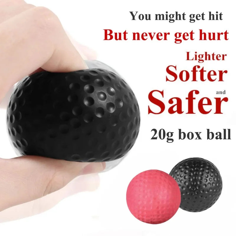 Boxing Speed Ball Head-mounted PU Punch ball MMA Sanda Training Hand