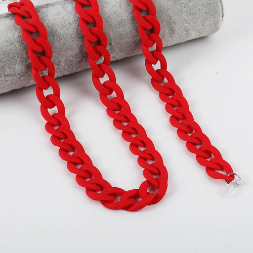 FishSheep Fashion 2022 New Acrylic Sunglasses Chains Lanyard For Women