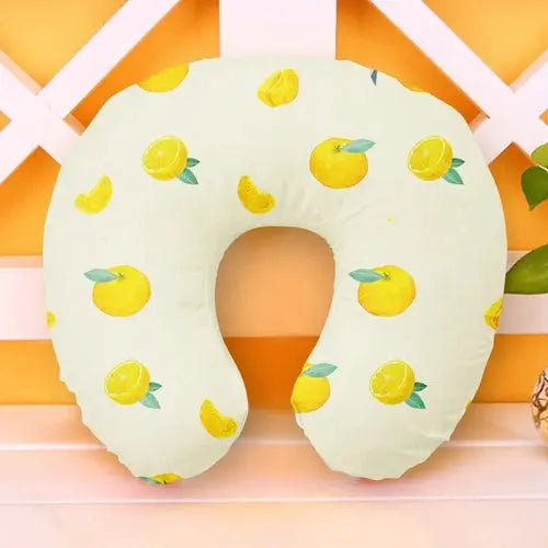 Cute Cartoon INS Style Travel Neck Pillow U-Shaped Panda Rainbow Cloud