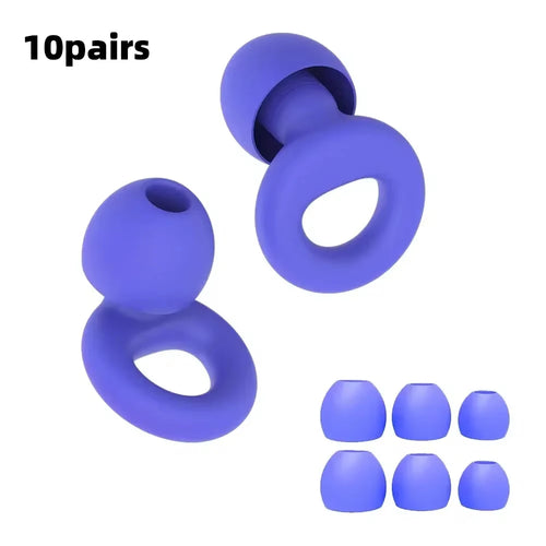 HUAK Quiet Ear Plugs for Noise Reduction – Super Soft, Reusable