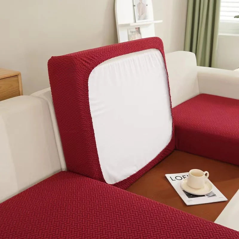Premium Stretch Velvet Sofa Cover – Washable, Non-Slip, Pet & Kid Friendly