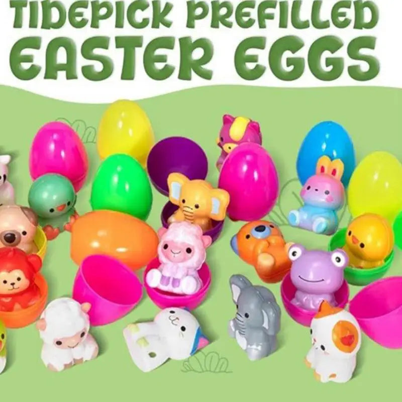 SquishEggs™ Surprise – Prefilled Easter Eggs with Slow-Rise Squishy Toys