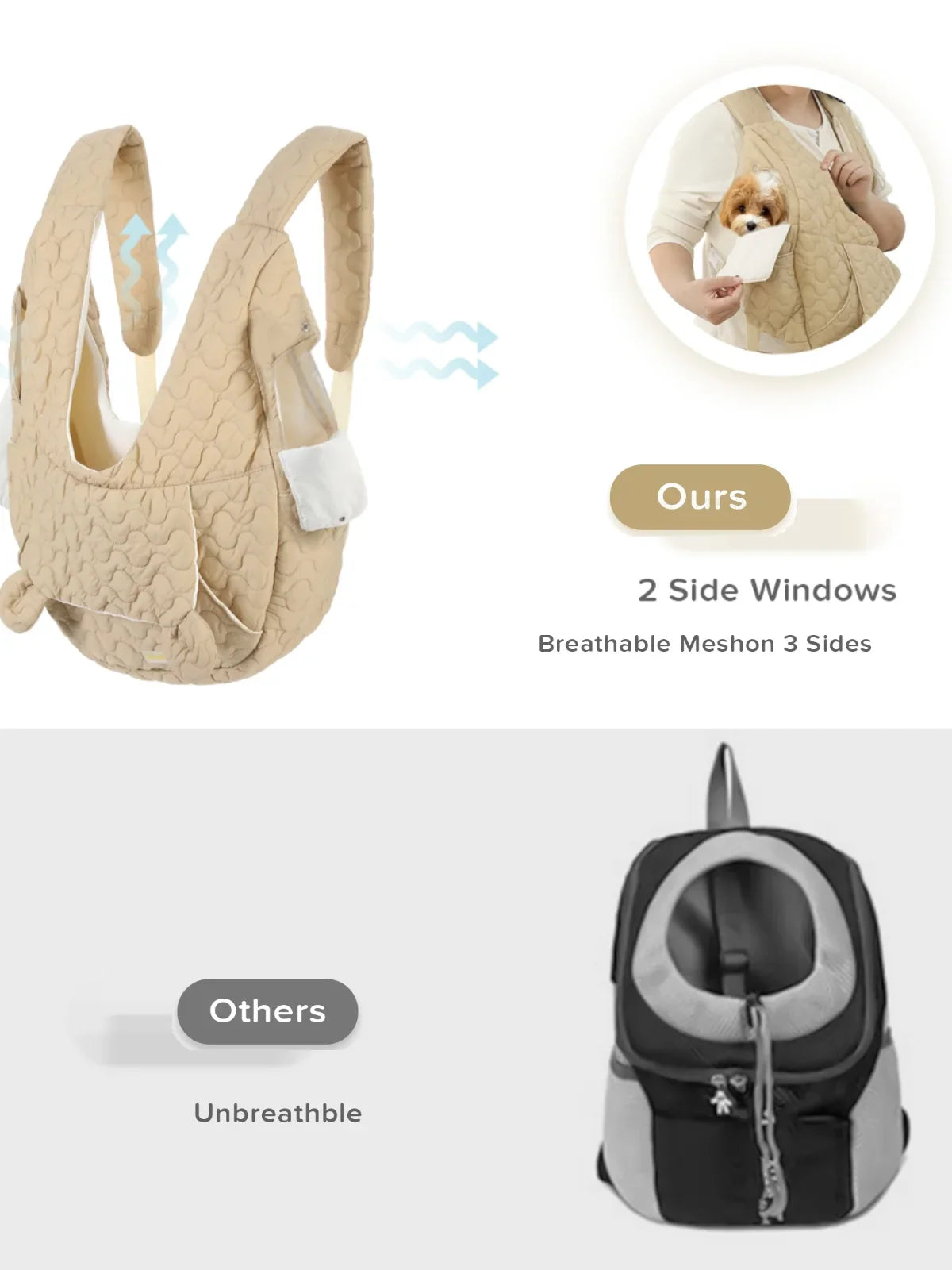 Chest Backpack Pet Outdoor Bag