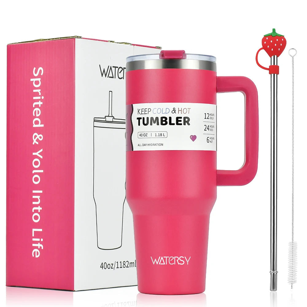 ThermoMax 40oz Insulated Mug with Handle™ Watersy Store
