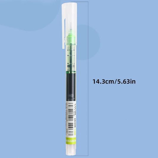 10 Pcs Color Gel pens.Quick Drying Large Capacity,0.5mm, suitable for Students, Note-taking, Marking, Drawing, Bookkeeping.