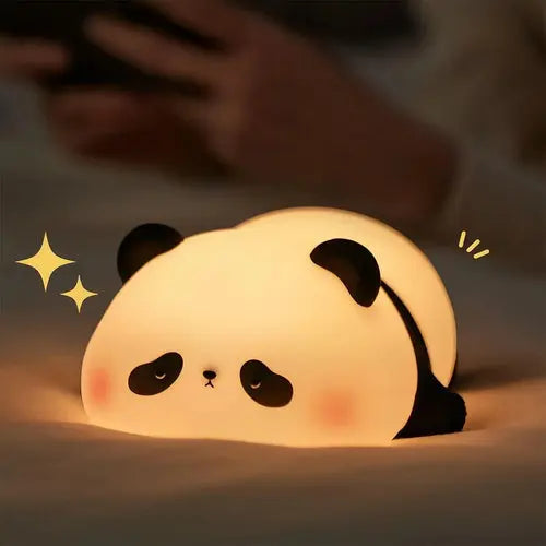 Cute Silicone Night Lights Sheep Cartoon Bedroom Lamp for Children's