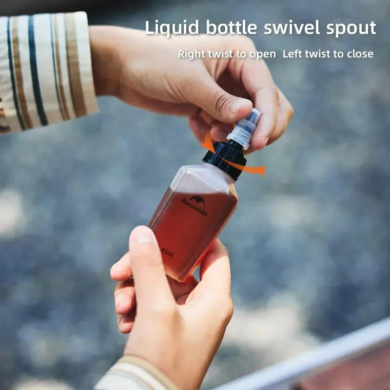 Naturehike 6/8pc Seasoning Bottles Set Outdoor Picnic BBQ Spice Jar