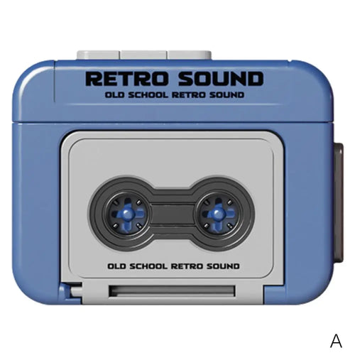 Mini Retro Cassette Recorder Cassette Tape Keychain Couple Gift