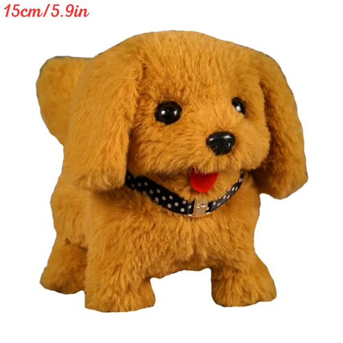 Realistic Electric Simulation Smart Dog Plush Toy Cute Little Puppy