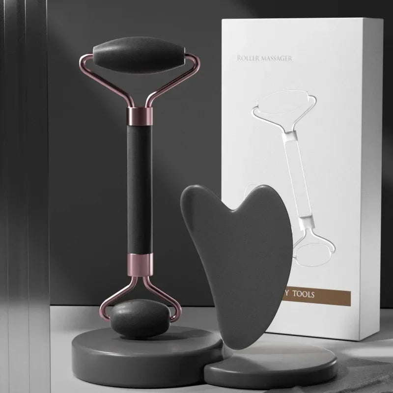 Face Roller & Gua Sha Tool For Skincare