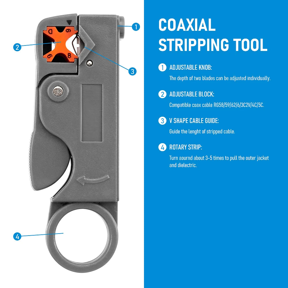 Stripping Pliers Decrustation Wire Cable Tools Stripper Stainless Steel Hexagon Wrench Accessorie Insulated Electrical Straight