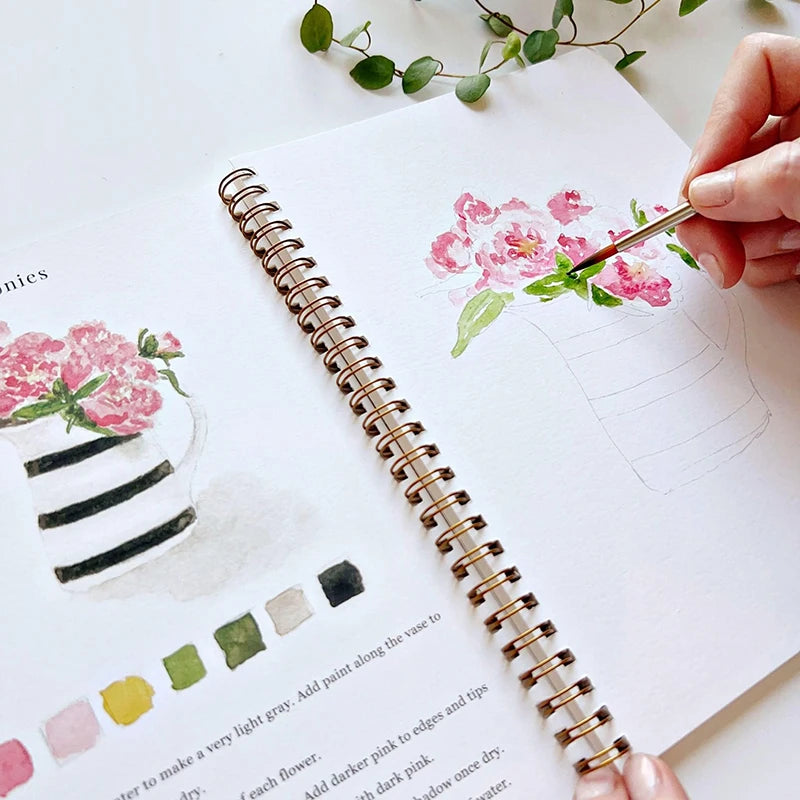 Creative Strokes – A Beginner’s Watercolor Journey!