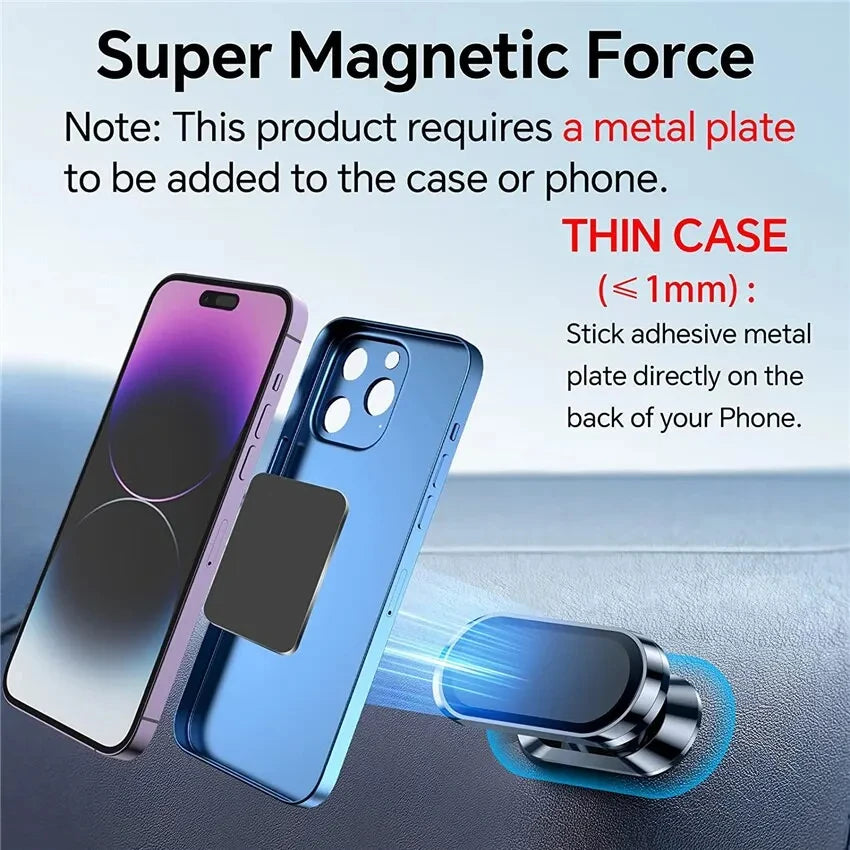 Magnetic Car Phone Holder Stand Mobile Cell Air Vent Magnet Mount GPS