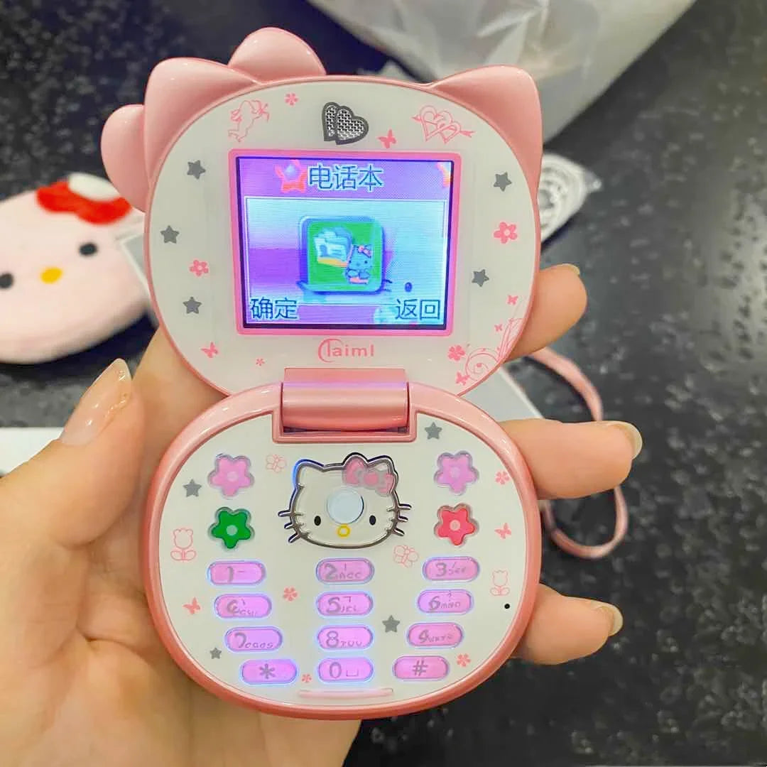 Kitty Flip Phone for Kids – The Purrrfect First Phone!