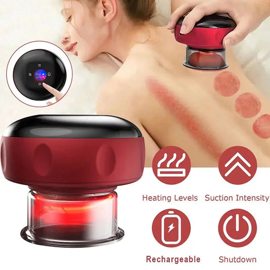 Body Scraping Massage Smart Electric Vacuum Cupping Heating Suction AliExpress