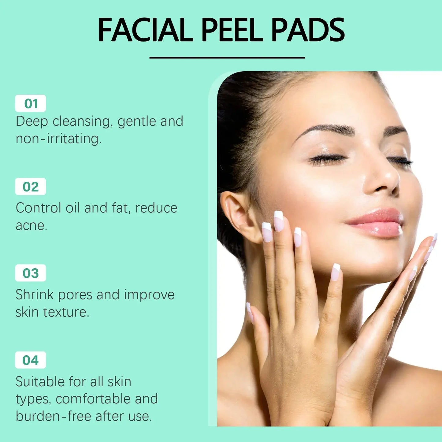 ClearGlow Pads – Exfoliate, Hydrate, Conquer Acne! Hoygi Skin Care Store