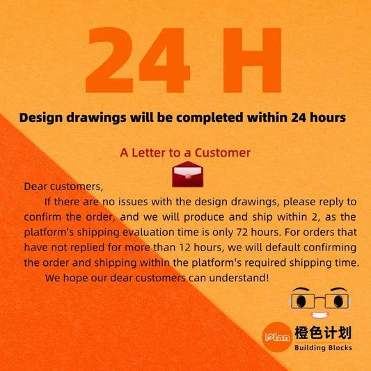 BrickTogether – Custom Characters, Endless Memories! Orange Plan Building Blocks Store