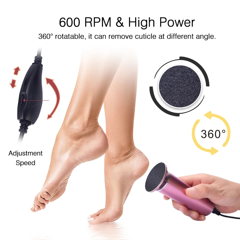 Electric foot file