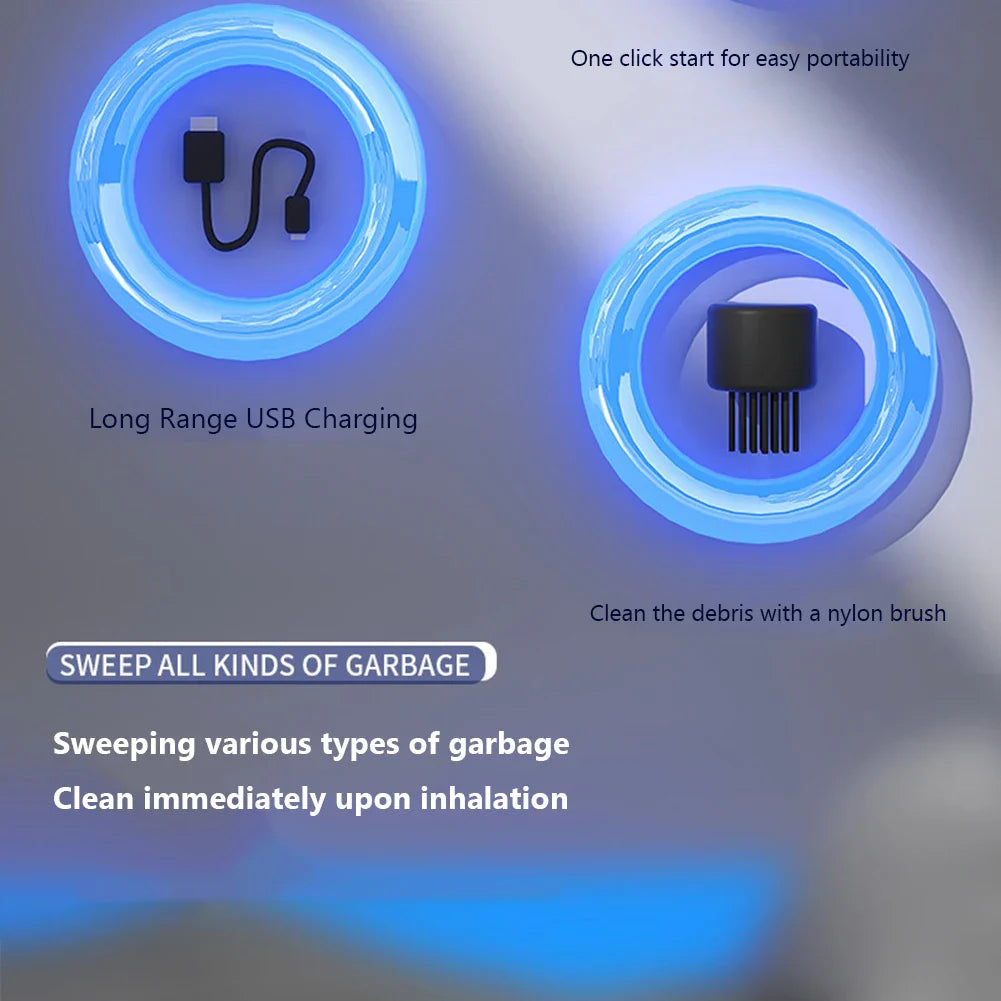 Portable Desktop Vacuum Cleaner