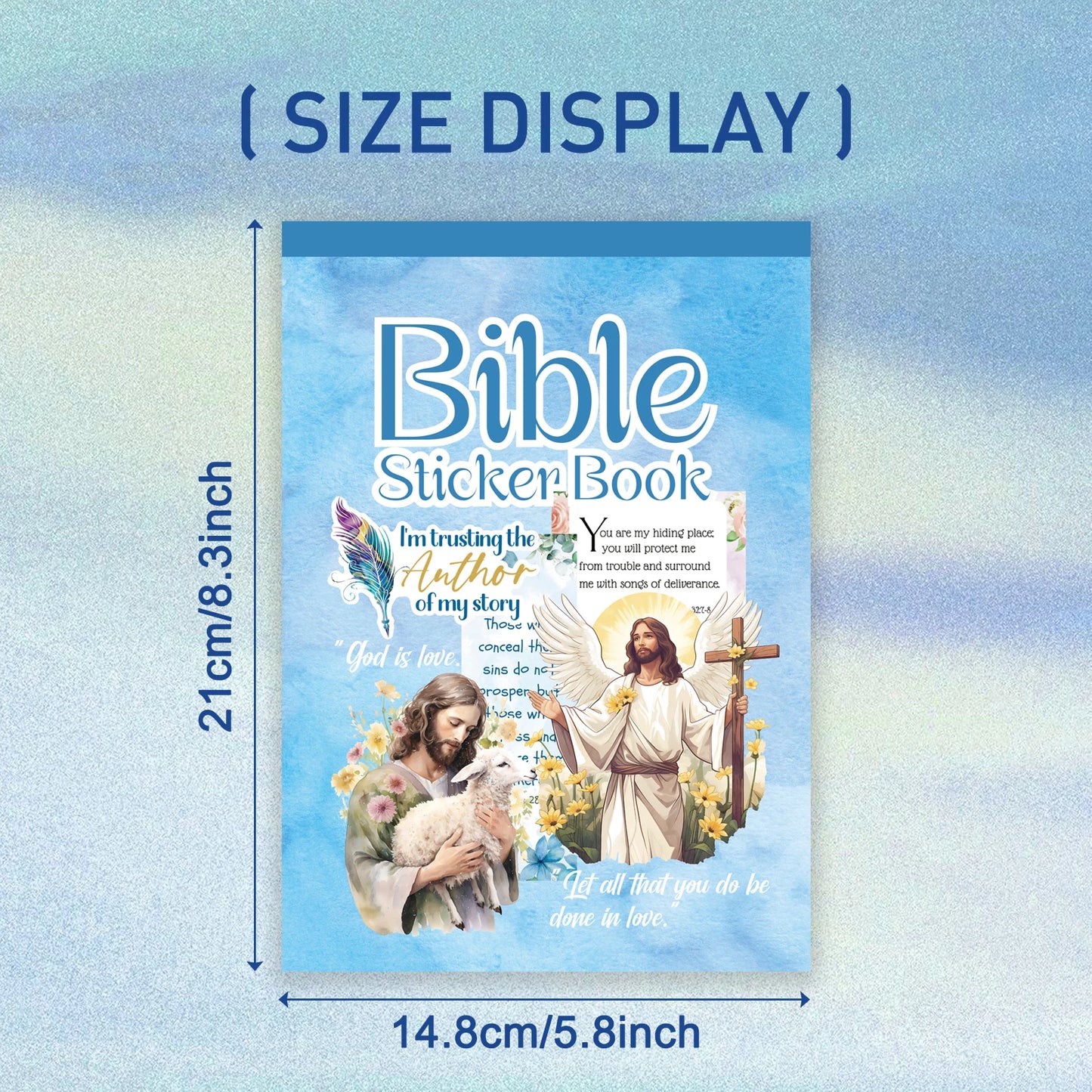 FaithWords™ Christian Verse Sticker Book ✝️📖