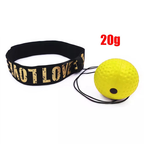 Boxing Speed Ball Head-mounted PU Punch ball MMA Sanda Training Hand