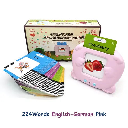 Learning Machine for Kid Talking Flash Cards Kindergarten Kids
