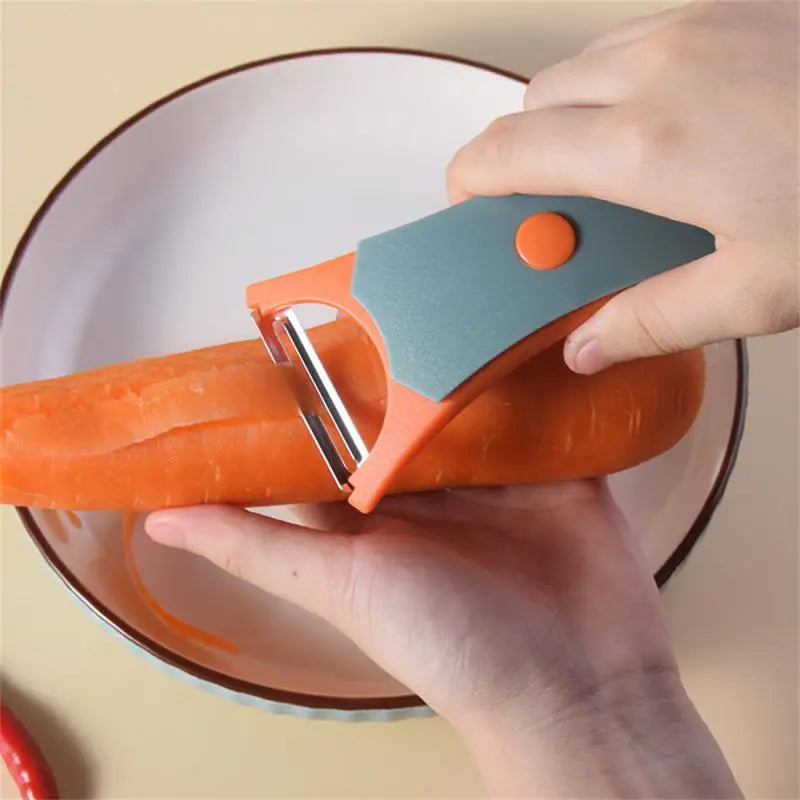PeelPro 2-in-1 – Effortless Prep, Twice the Function!