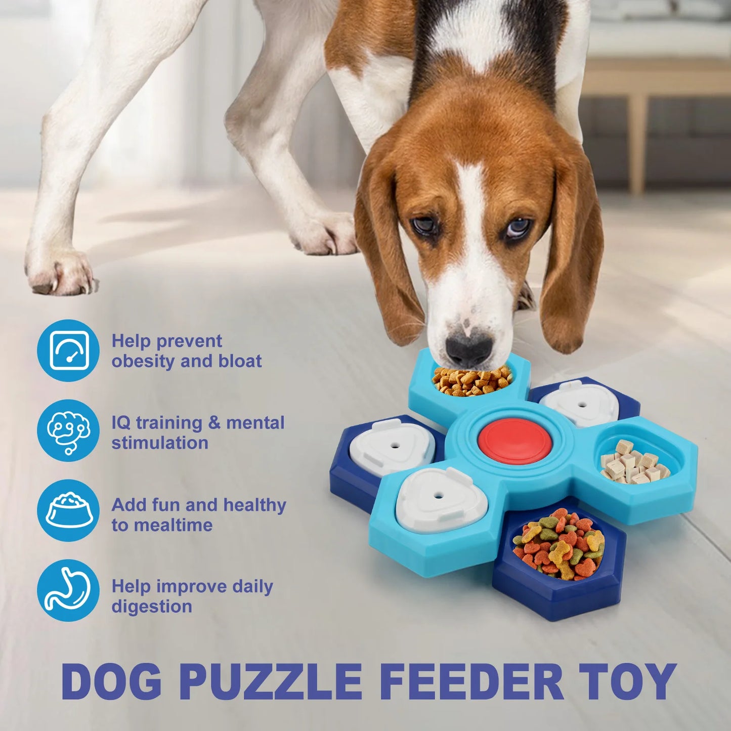 New educational pet toys Multi-layer rotating Turntable Slow food