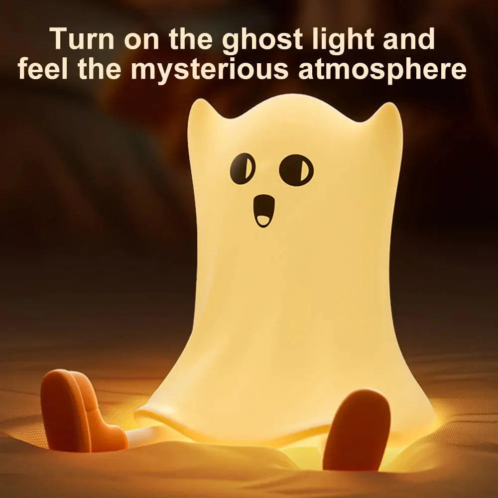 Halloween Pumpkin Night Lights Cute Soft Silicone Safe Lamp AliExpress