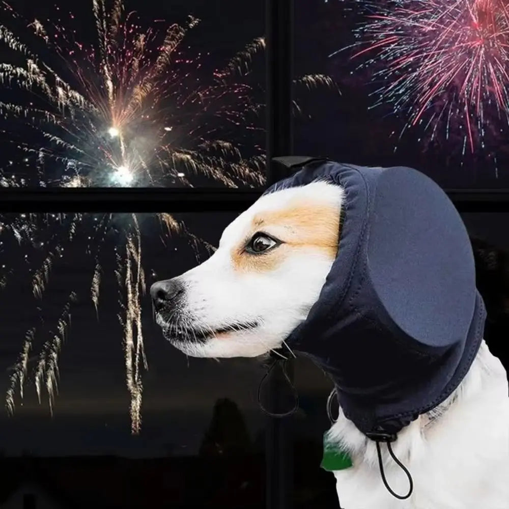 2024 Noise Reduction Dog Calming Earmuff Anti-noise Multifunction Dogs