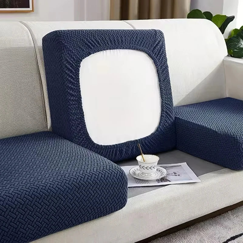 Premium Stretch Velvet Sofa Cover – Washable, Non-Slip, Pet & Kid Friendly