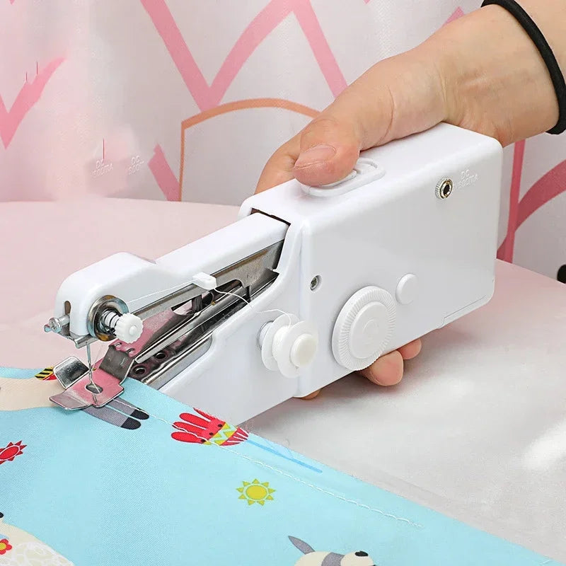 Portable Sewing Machine Manual Domestic Sewing Machine Presser Foot Handheld Rope-free Electric Quick Build DIY Apparel Supplies