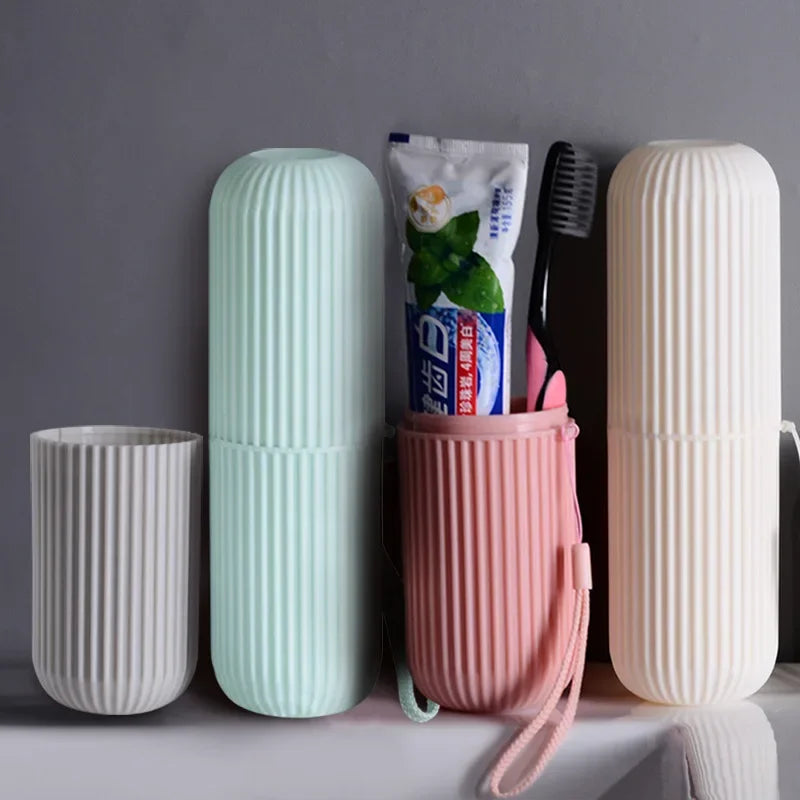 Toothbrush Cup Portable Toothbrush Holder Multifunction Travel Cup