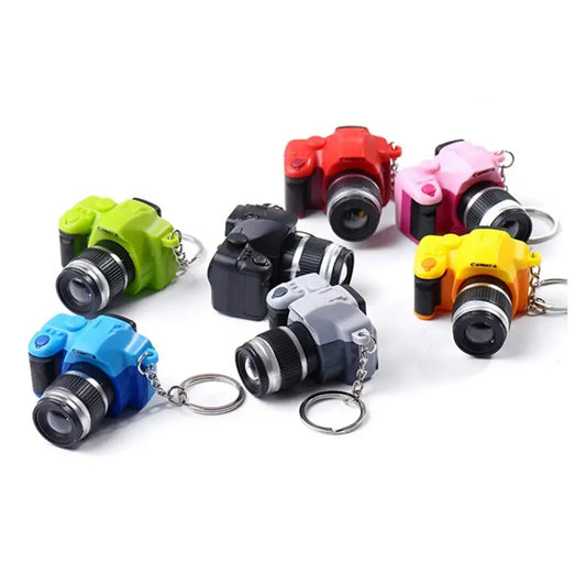1pcs Keychain Cute Mini Toy Camera Charm Keychain With Flash Light&Sound Effect Gift WearThing Store