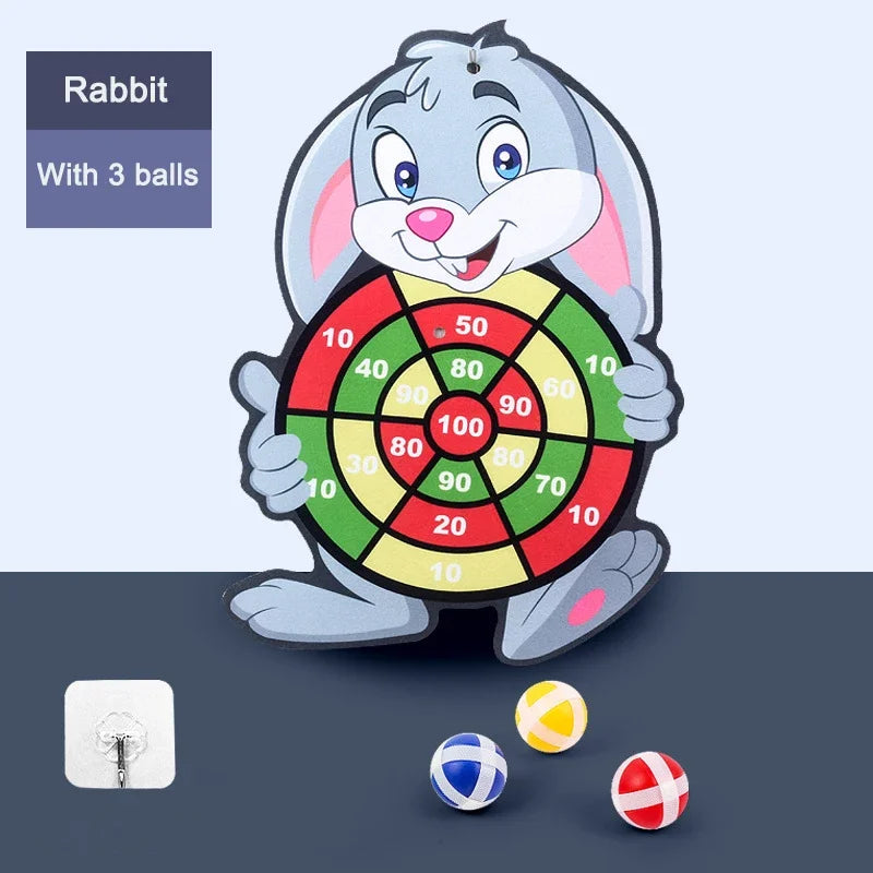 Kids Educational Dart Board Set
