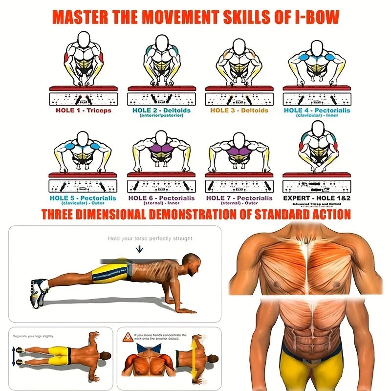 Multifunctional Push-up Bar
