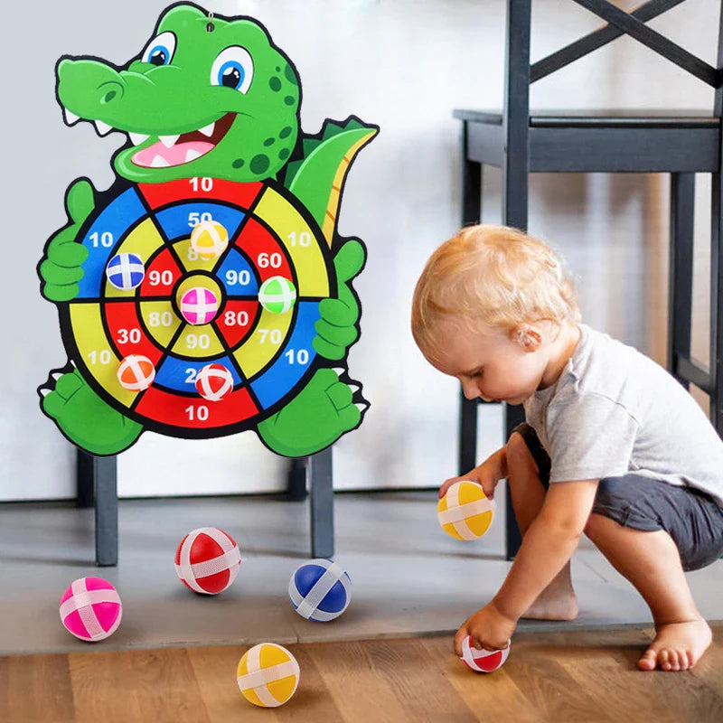 Kids Educational Dart Board Set