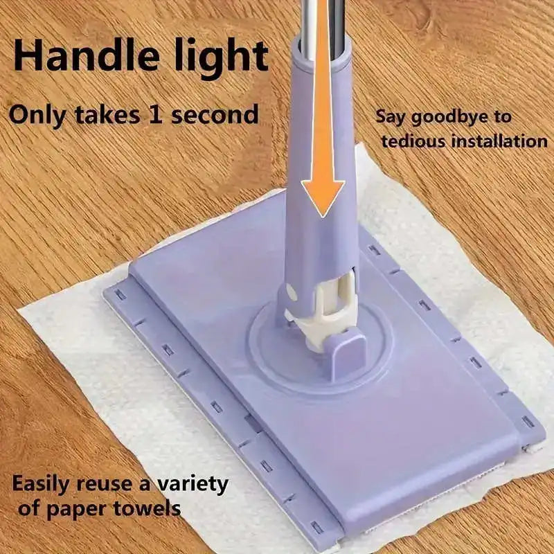 SwiftMop Mini – Hands-Free Cleaning, Maximum Shine!