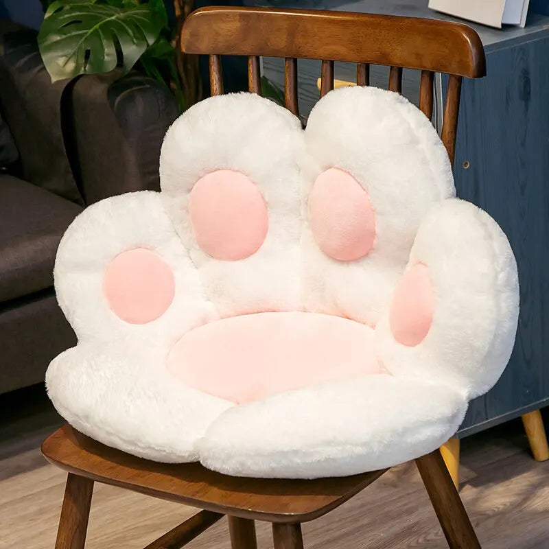 70*60cm Kawaii Cat Paw Plush Toys Cute Soft Stuffed Floor Cushion Chair Sofa Butt Pad for Home Room Decoration Office Nap Dolls Shop1103135394 Store