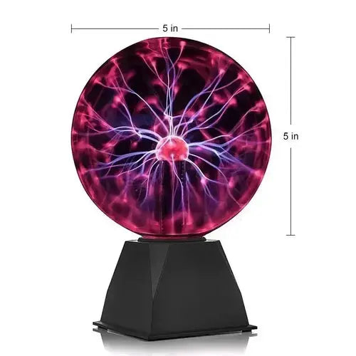 8 Inch Sound Control Magic Plasma Ball Lamp LED Night Light Atmosphere AliExpress