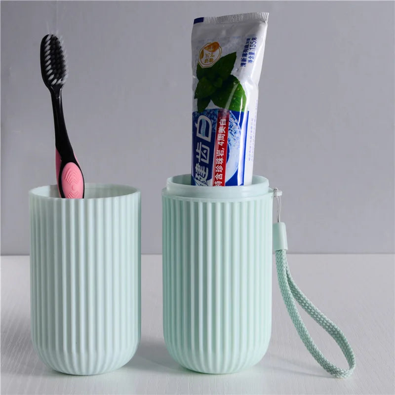 Toothbrush Cup Portable Toothbrush Holder Multifunction Travel Cup