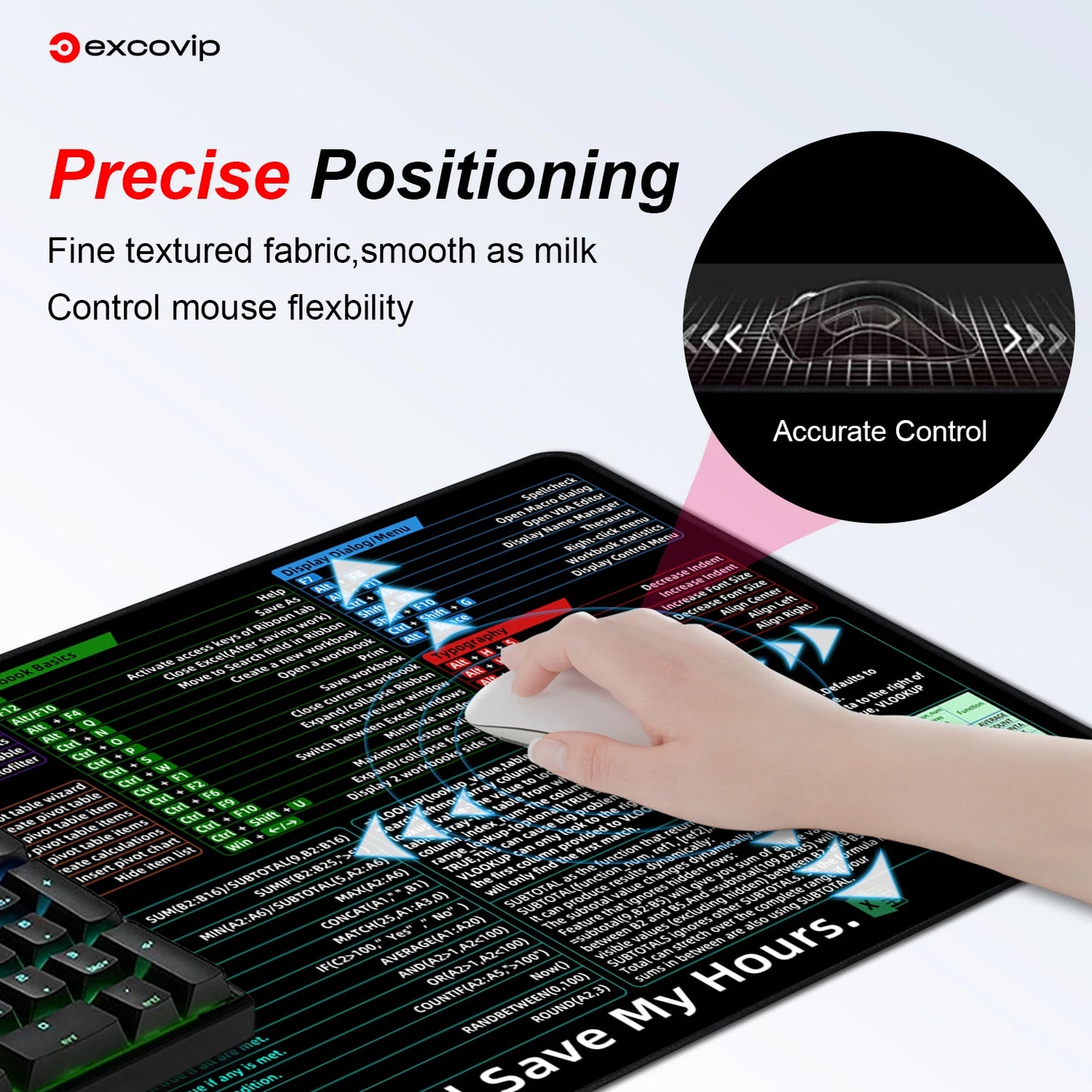 ExcelMaster Mat – Shortcut Your Workflow!