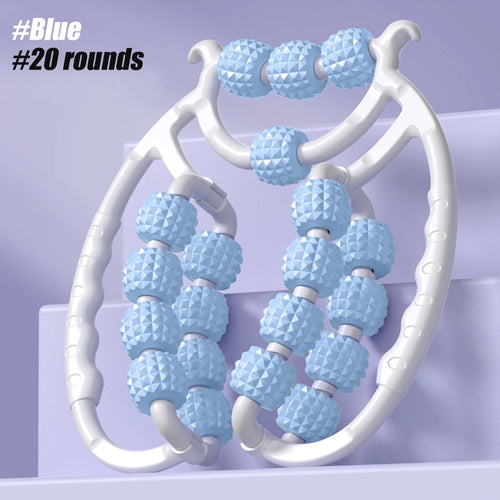 Newest 20 Wheel Annular Leg Clamp Massager Anti-cellulite Massager AliExpress
