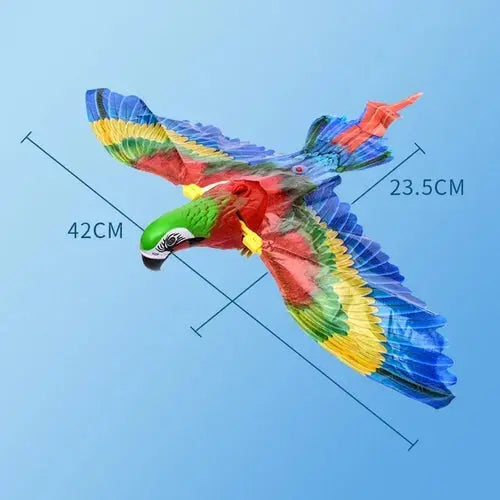 Simulation Bird Interactive Cat Toys Electric Hanging Eagle Flying AliExpress